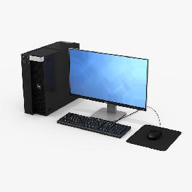 Dell Workstation 3D model